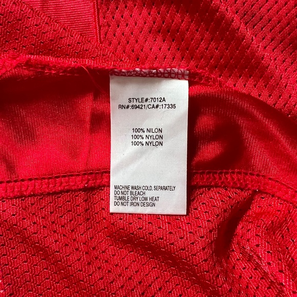 VTG Reebok Atlanta Falcons Michael Vick #7 NFL Jersey - Men’s XL - Red - Picture 9 of 9